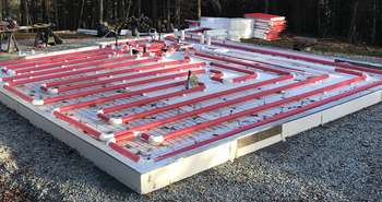 How to Build a Frost Protected Shallow Foundation (FPSF) Forms