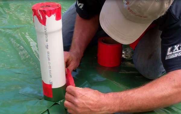 Installing a radon barrier below slab floor - Ecohome