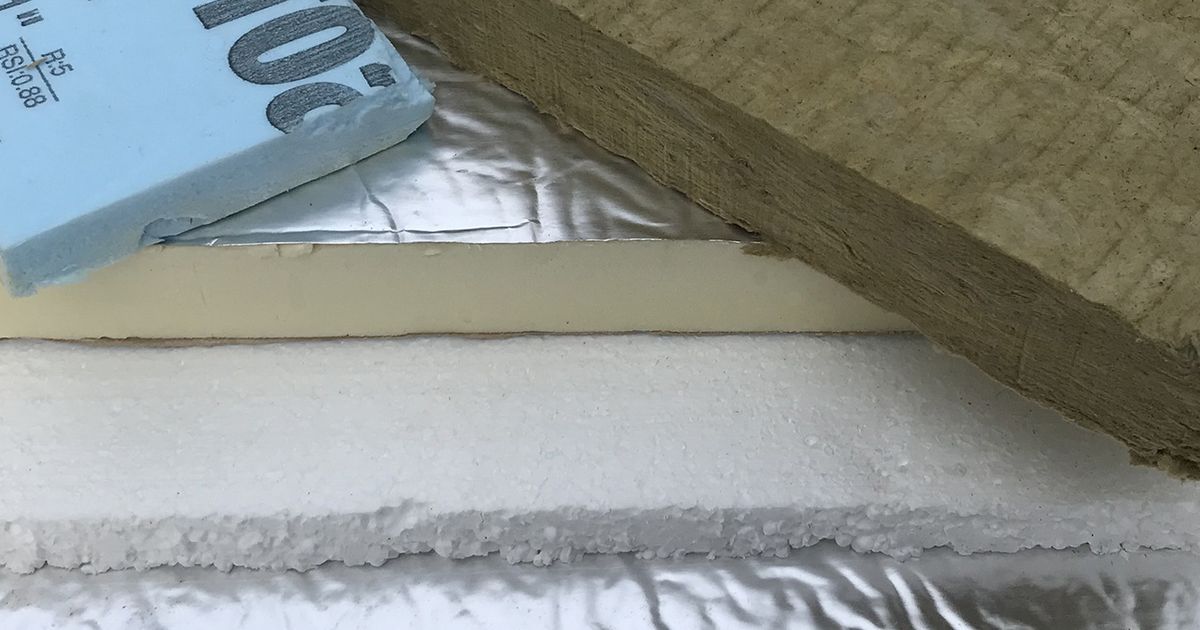 The difference between Polyiso, EPS & XPS Foam Insulation