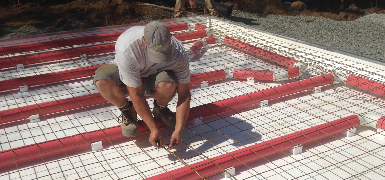 concrete foundation with radiant floor heating cost