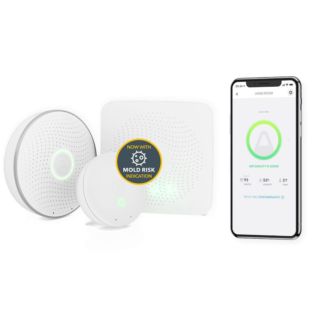 Smart Radon Detector with Mold Sensor - Airthings - Ecohome