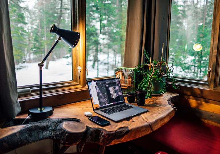 Healthy Home Offices - Natural Biophilic Design Ideas - Ecohome