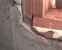 Avoid wood to concrete connections in foundations